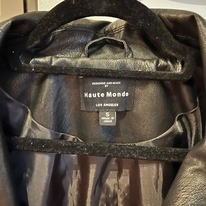 Haute Monde Moto Leather Jacket
